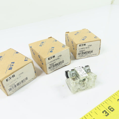 Eaton HT8B N.C. Contact Block Series B1 A600 P600 Lot of 3