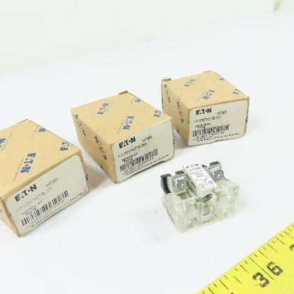 Eaton HT8B N.C. Contact Block Series B1 A600 P600 Lot of 3