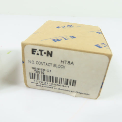 Eaton HT8A Normally Open Contact Block Series C1 NEW Lot Of 3
