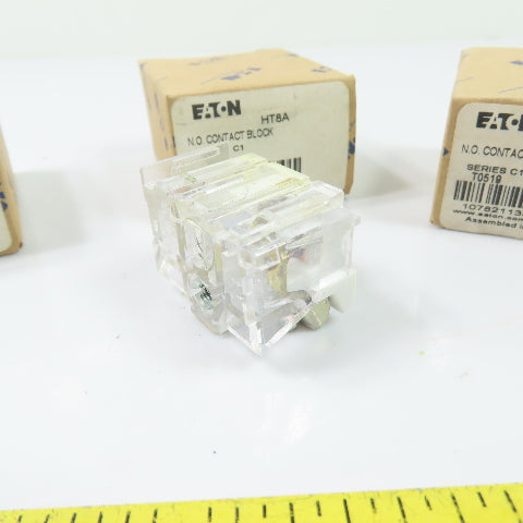 Eaton HT8A Normally Open Contact Block Series C1 NEW Lot Of 3