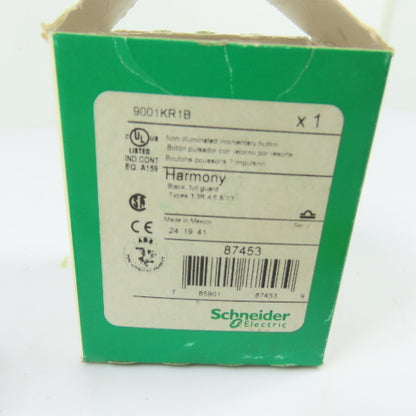 Schneider Electric 9001KR1B 30mm Momentary Push-Button NEW