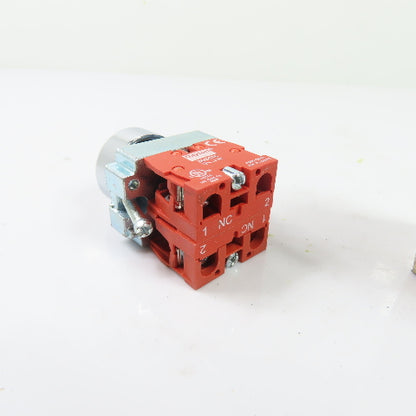Dayton 30G236 22mm Flush/Full Guard Push Button 1NO/1NC NEW