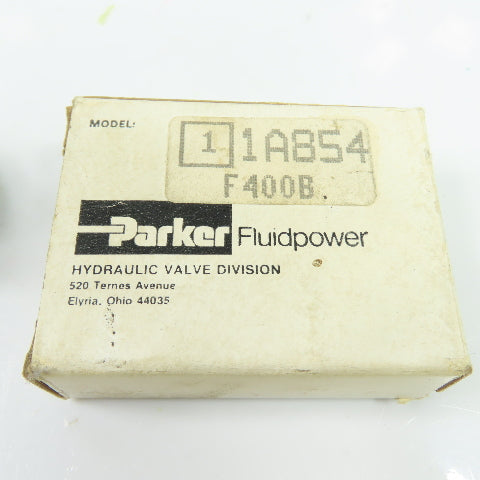 Parker F400B Metered Flow Control Valve 2000 PSI 5 GPM NEW