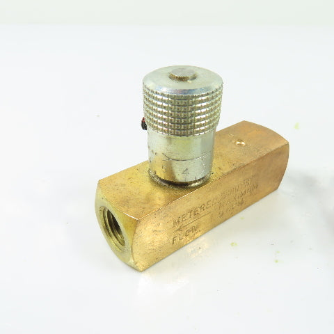 Parker F400B Metered Flow Control Valve 2000 PSI 5 GPM NEW