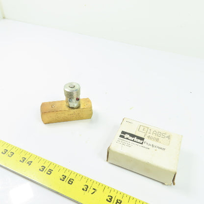 Parker F400B Metered Flow Control Valve 2000 PSI 5 GPM NEW