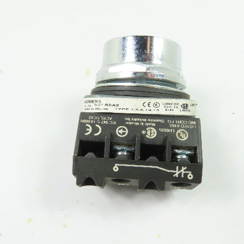 Siemens 52PA8A2 Heavy Duty Pushbutton Switch Red 660V Max
