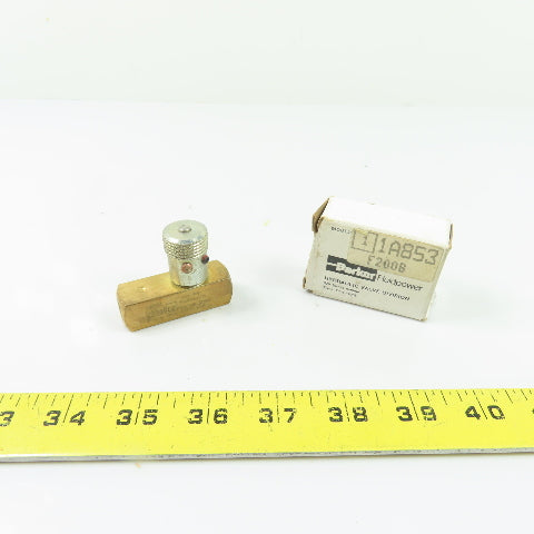 Parker F200B Metered Flow Control Valve 2000 PSI 3 GPM NEW