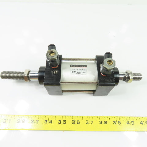 Senmu SCJ50-25-25-S Dual End Pneumatic Air Cylinder 50mm Bore 25mm Stroke