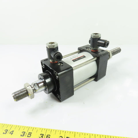 Senmu SCJ50-25-25-S Dual End Pneumatic Air Cylinder 50mm Bore 25mm Stroke