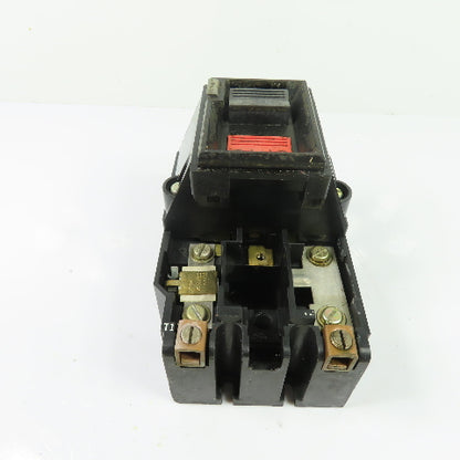Square D 2510 MCG 3 Manual Motor Starter NEMA Size M-1 3Ph 600VAC Max