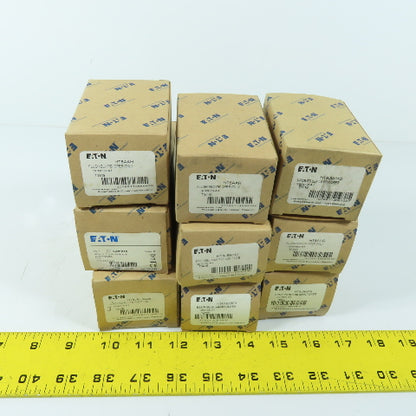 Eaton HT8AAH Assorted Pushbutton Operators & Selector Switches Lot of 9