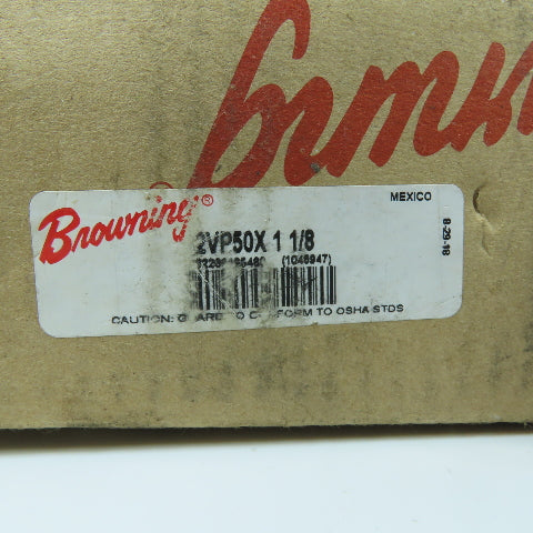 Browning 2VP50X 1 1/8 2-Groove Variable Pitch Sheave 1-1/8" Bore