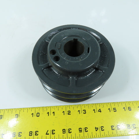 Browning 2VP50X 1 1/8 2-Groove Variable Pitch Sheave 1-1/8" Bore