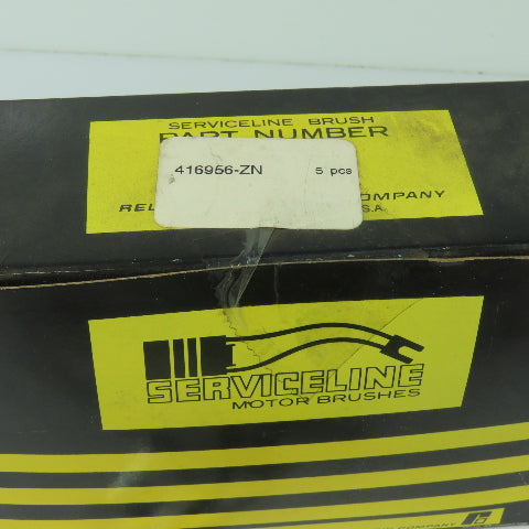 Reliance Electric 416956-ZN Serviceline Motor Brushes Lot of 5 Pairs