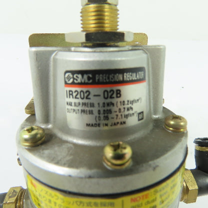 SMC IR202-02B Pneumatic Air Regulator 1/4" NPT 1.0MPa