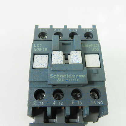 Schneider Electric LC1N0910 Contactor 220V Coil 600V W/ Relay LRN10N 4-6A