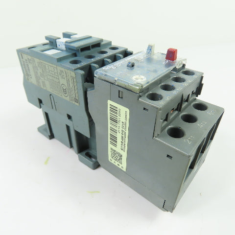 Schneider Electric LC1N0910 Contactor 220V Coil 600V W/ Relay LRN10N 4-6A