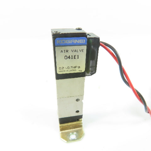 Koganei 041E1 Pneumatic Air Solenoid Valve 24VDC 0.2-0.7MPa