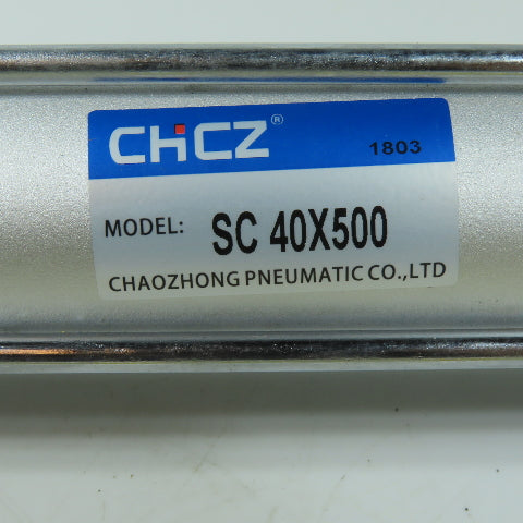Chaozhong Pneumatic SC 40x500 N/A 40mm Bore 500mm Stroke Air Cylinder