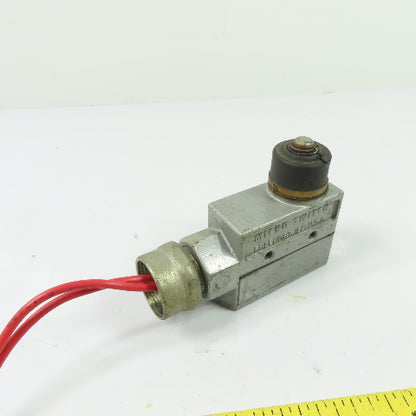 Micro Switch BZE6-2RN Snap Limit Switch 15A 125 250 or 480VAC