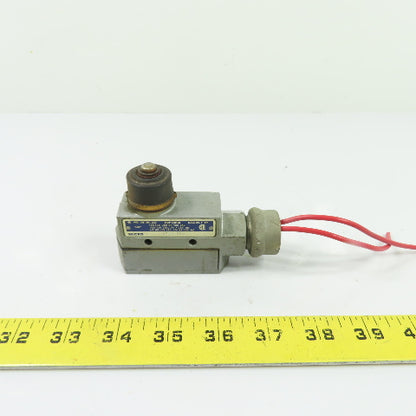Micro Switch BZE6-2RN Snap Limit Switch 15A 125 250 or 480VAC