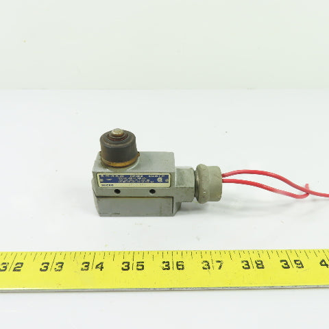 Micro Switch BZE6-2RN Snap Limit Switch 15A 125 250 or 480VAC