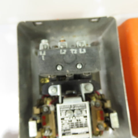Square D 8536 CG-24 Magnetic Motor Starter 25A 600V Max 3Ph