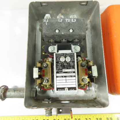 Square D 8536 CG-24 Magnetic Motor Starter 25A 600V Max 3Ph
