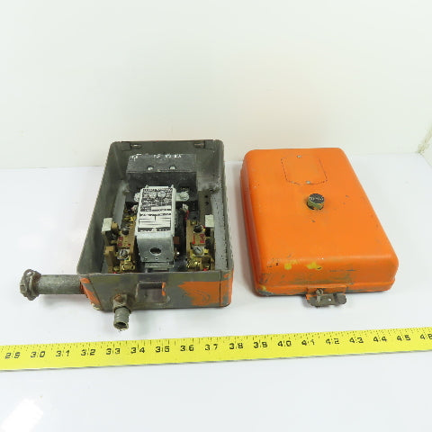 Square D 8536 CG-24 Magnetic Motor Starter 25A 600V Max 3Ph