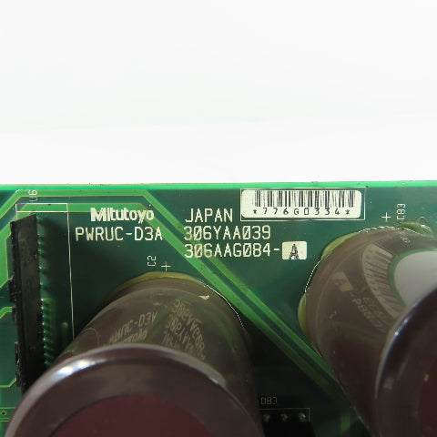 Mitutoyo 306YAA039 PWRUC-D3A Power Circuit Board Assembly