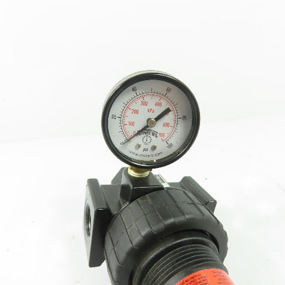 Parker 07R318AC Pneumatic Pressure Regulator 250 PSI Max 1/2" NPT