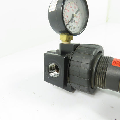 Parker 07R318AC Pneumatic Pressure Regulator 250 PSI Max 1/2" NPT