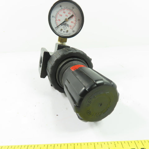 Parker 07R318AC Pneumatic Pressure Regulator 250 PSI Max 1/2" NPT