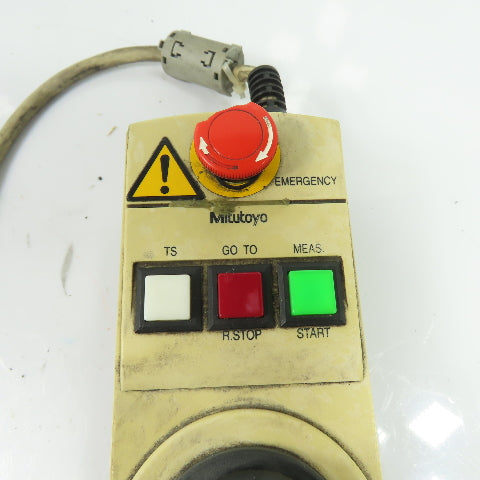 Mitutoyo JS-BOXUC Handheld CMM Joystick Remote Box Controller E-Stop