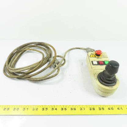 Mitutoyo JS-BOXUC Handheld CMM Joystick Remote Box Controller E-Stop