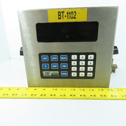 GSE Scale Systems Model 550 Digital Weight Indicator Scale Readout 115V 50/60Hz
