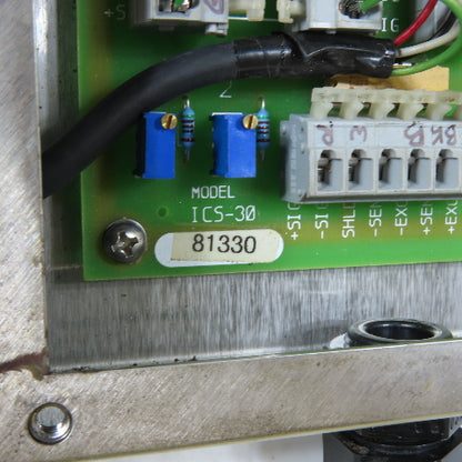 81330 ICS-30 Stainless Steel 4-Channel Load Cell Summing Junction Box