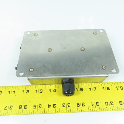 81330 ICS-30 Stainless Steel 4-Channel Load Cell Summing Junction Box
