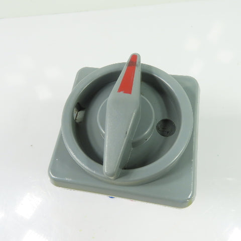Kraus & Naimer KG 41 40A 600V 3 Pole Rotary Disconnect Switch