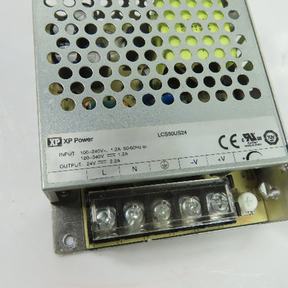 XP Power LCS50US24 Enclosed Switching Power Supply 24V 2.2A