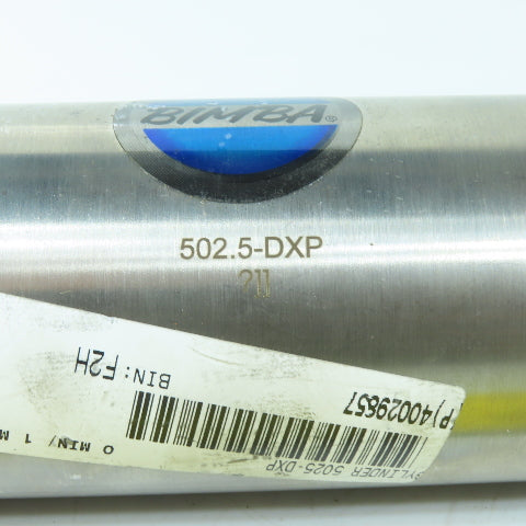 Bimba 502.5-DXP Double Acting Pneumatic Air Cylinder