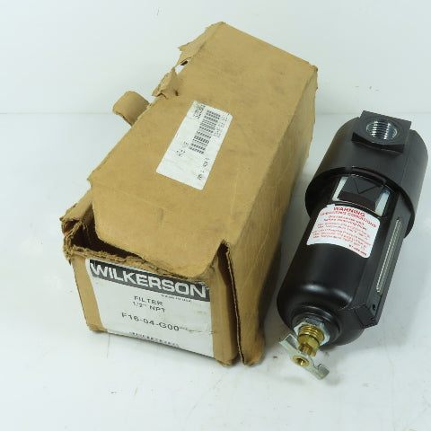 Wilkerson F16-04-G00 1/2" NPT Compressed Air Line Filter