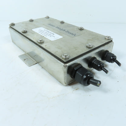 Avery Weigh-Tronix 50063-0066 M Stainless Steel Load Cell Summing Junction Box