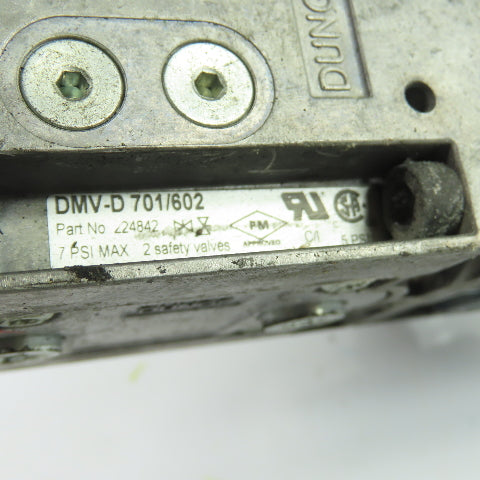 Dungs 224919 DMV-D 701/602 Gas Shut Off Safety Valve 7PSI Max