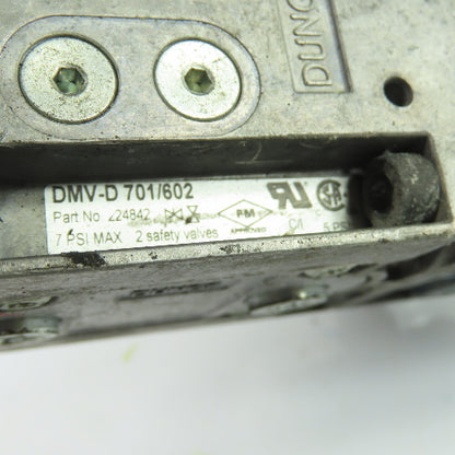 Dungs 224919 DMV-D 701/602 Gas Shut Off Safety Valve 7PSI Max
