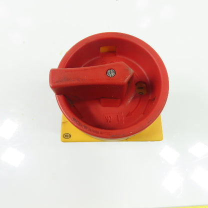 Moeller P1-25 25A 3-Pole Non-Fusible Disconnect Switch 600VAC