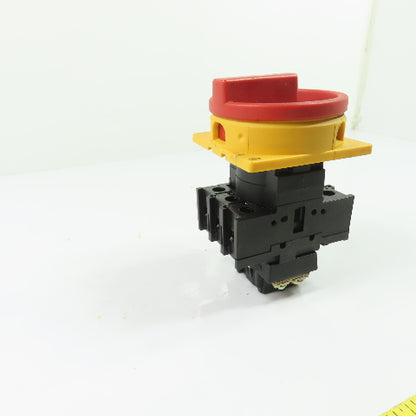 Moeller P1-25 25A 3-Pole Non-Fusible Disconnect Switch 600VAC
