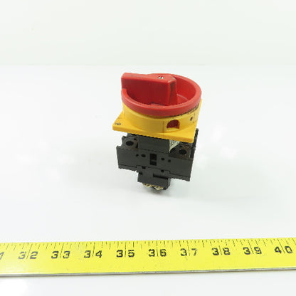 Moeller P1-25 25A 3-Pole Non-Fusible Disconnect Switch 600VAC