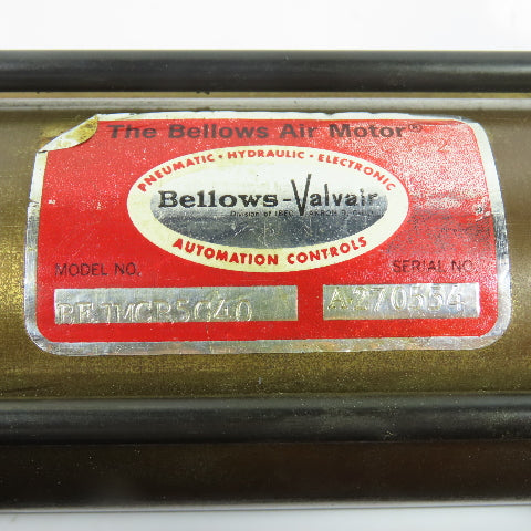 Bellows-Valvair BEJMCB5G40 HC-12B Hydro-Check Hydraulic Speed Control Unit