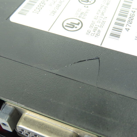 GE Fanuc IC693PWR330E High Capacity Power Supply 120/240VAC Input 24VDC Output